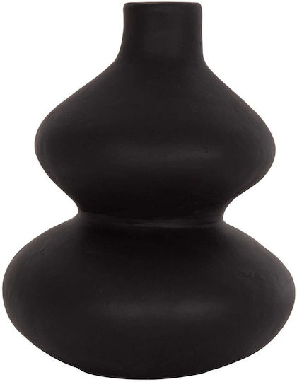 Freebox Decorative Vase Ceramic Black