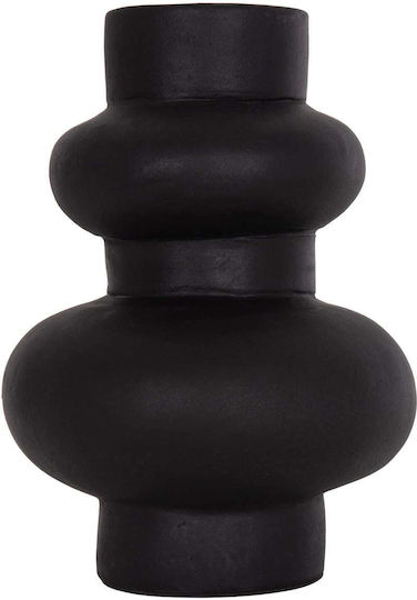 Freebox Decorative Vase Ceramic Black