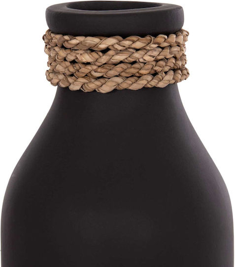 Freebox Decorative Vase Ceramic Black