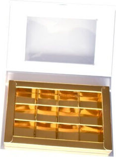 Χάρτινο Κουτί 21x13x3εκ. Ασημί