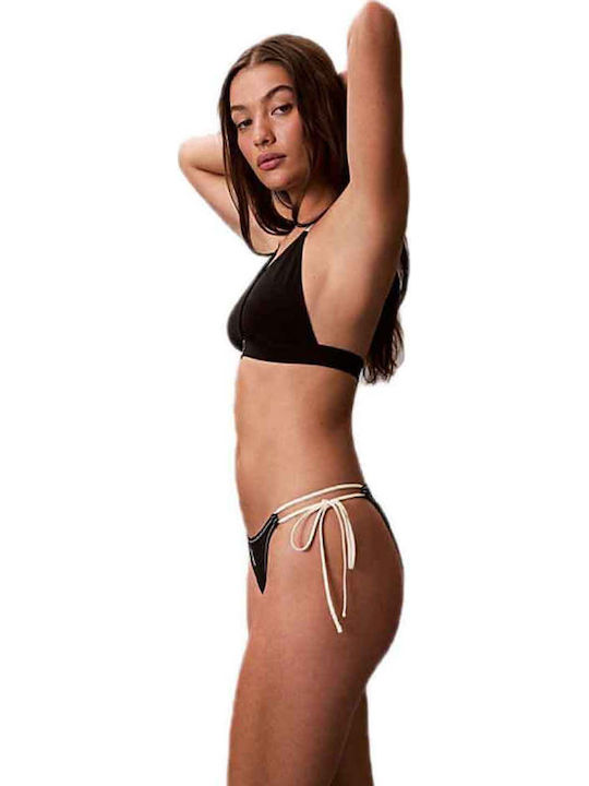 Bikini Triangle With Padding Black