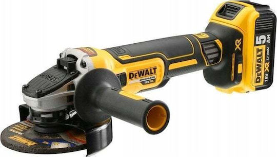 DEWALT DCK865P4T Battery Tool Set Angle Grinder Circular Saw Drill Driver Impact Driver Hammer Multitool and Reciprocating Saw 18V with 4 Batteries 5Ah and Case