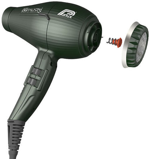 Parlux Digitalyon Ionic Professional Hair Dryer 2400W Charcoal