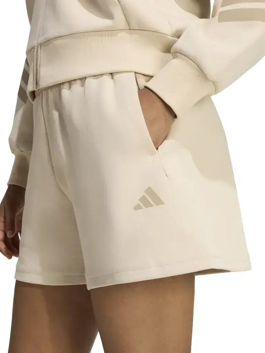 Pantaloni Scurți Sportivi Kaki Pentru Femei
