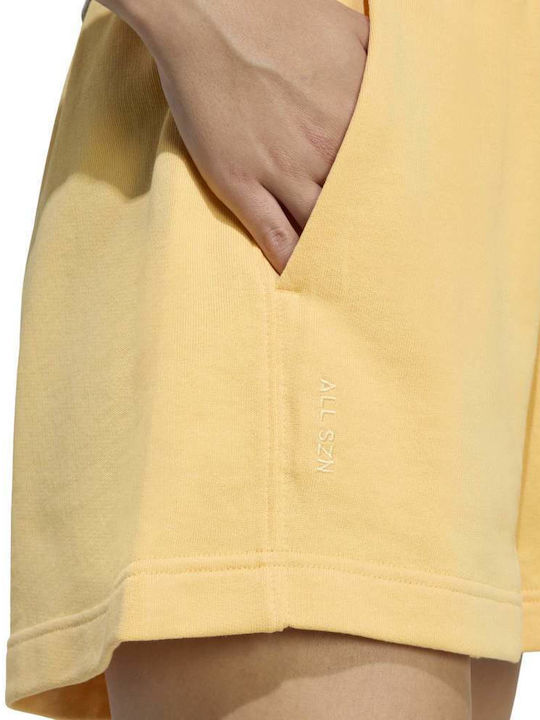 Alle Szn Damen-Aktivbekleidung Shorts Gelbe