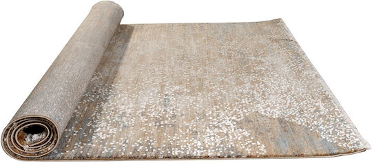 Tzikas Carpets Pera 68964 Σετ Μοντέρνα Χαλιά Κρεβατοκάμαρας Μπλε 378-0-335-68964-730 3τμχ