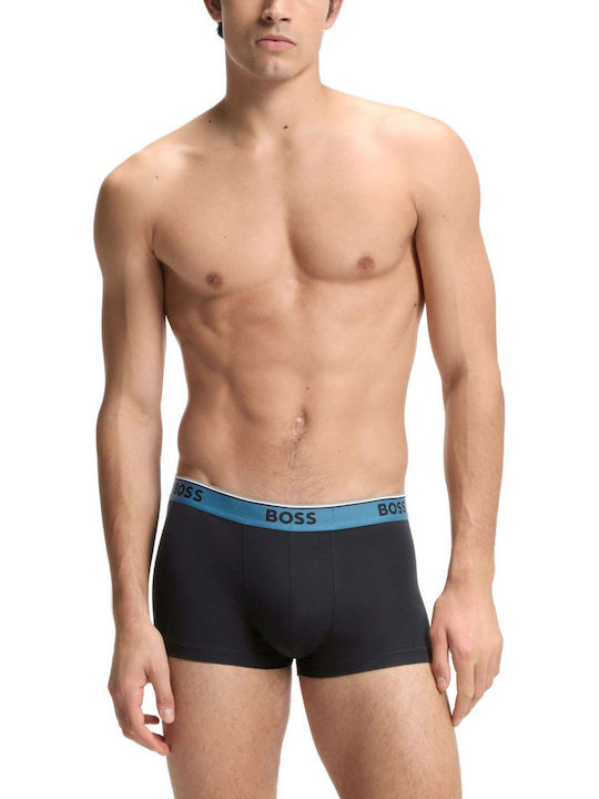 Power Ανδρικά Μποξεράκια Μαυρο 3Pack