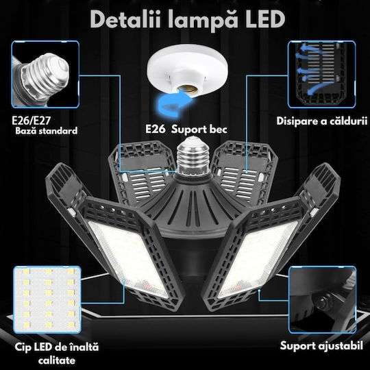 LED Commercial Linear Ceiling Lighting 200W Cold White IP65