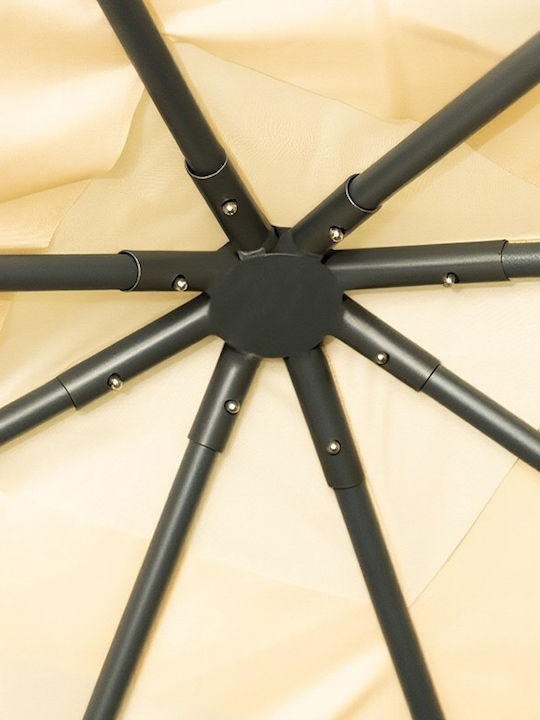 Pakketo Gazebo de Grădină Negru 2.5x2.5m