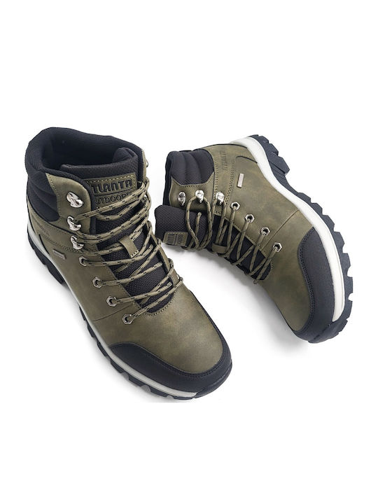 Atlanta Men's Hiking Waterproof Boots Green