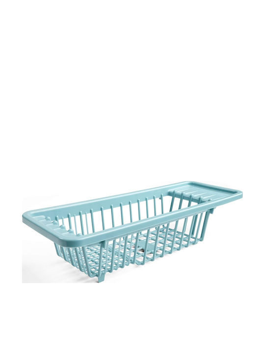 Rayen Abtropfkorb Kunststoff Blau 45.5x16.3x10cm