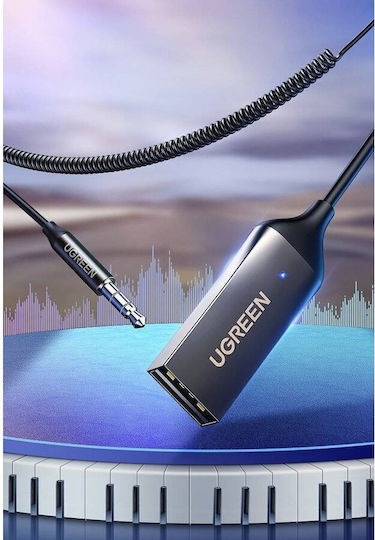 Ugreen Bluetooth Car Kit CM309 for the Dashboard AUX Audio Receiver USB Charging Port