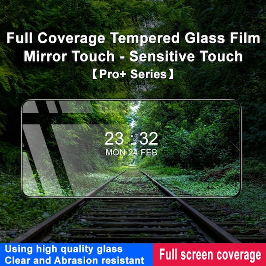 Oppo A60 4G Imak 9H Surface Hardness Full Face Tempered Glass Screen Protector Pro+ Series