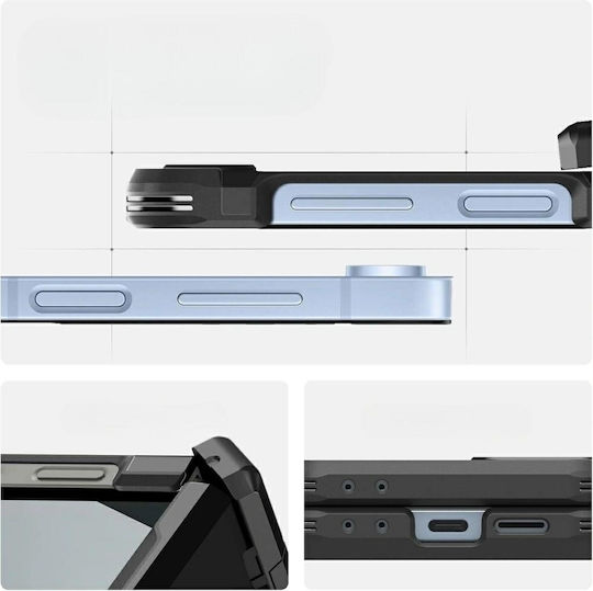 Spigen Tough Book Πλαστικό Μαύρο (Galaxy Z Flip6 / Z Flip7 FE)