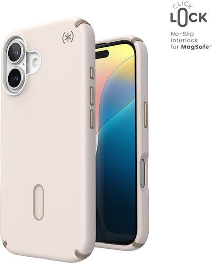 Speck Presidio2 Back Cover Πλαστικό Μπεζ (iPhone 16)