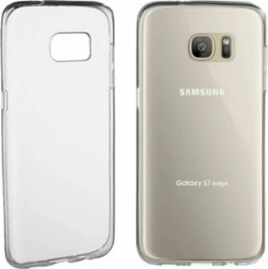 Senso Husă Back Cover Silicon Transparent Galaxy S7 Edge