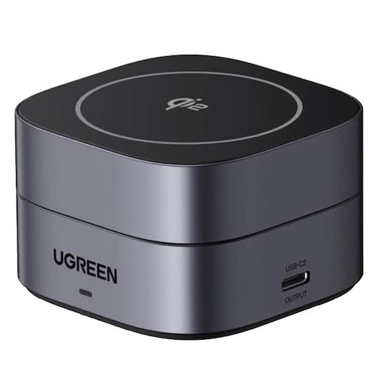 Ugreen Magsafe Charger With USB-C Output Port 15W Black W702