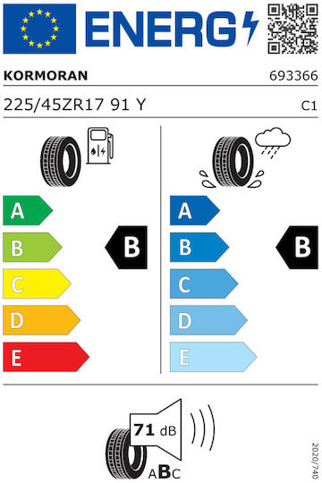 Kormoran 225/45R17 91Y Summer Tire Car