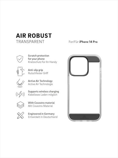 Black Rock Back Cover Negru (iPhone 14 Pro)