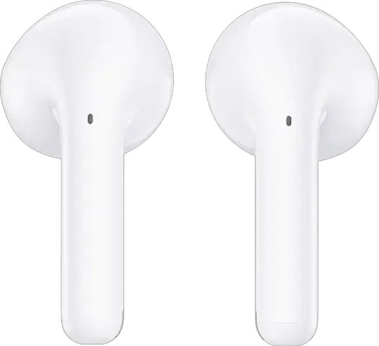 Edifier X2 Plus Earbud Bluetooth Handsfree Ακουστικά με Αντοχή στον Ιδρώτα και Θήκη Φόρτισης Λευκά