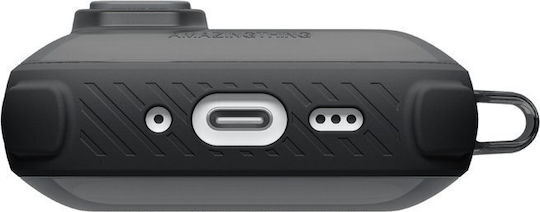 AmazingThing Θήκη Σιλικόνης σε Μαύρο χρώμα για Apple AirPods Pro 3