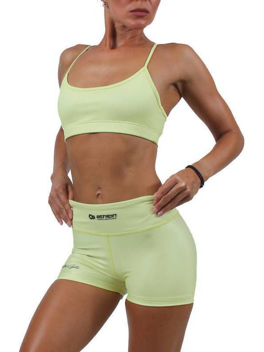 Women's Leggings Shorts Firming Yellow