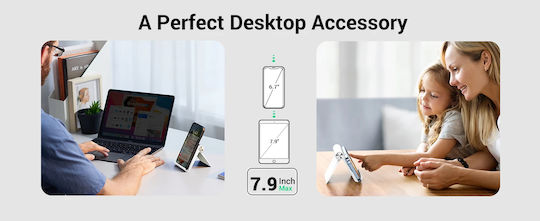 Ugreen Multi-Angle Desk Stand for Mobile Phone in White Colour