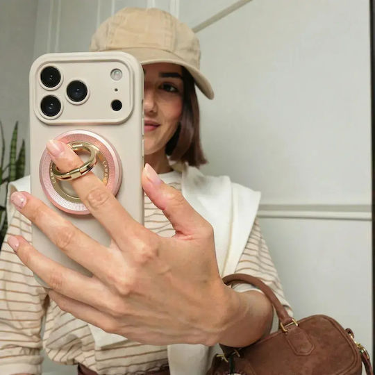 Tech-Protect Magnetic Magsafe Ring Holder Κινητού σε Χρυσό χρώμα