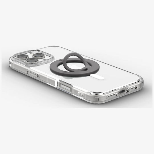 Spigen Dual Pop Magsafe Ring Holder Cell Phone Stand in Gray Color