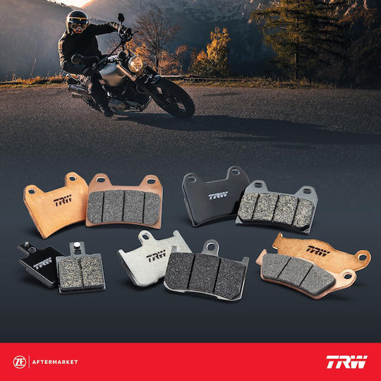 TRW Motorcycle Brake Pads Front F67 Motorcycle Brake Pads for Aprilia Tuareg Kawasaki GPZ KX