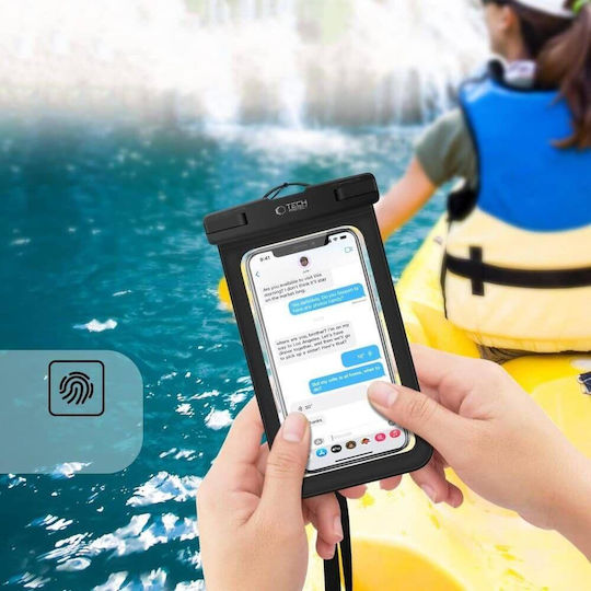Ugreen Smartphone Case Ugreen Lp186 Waterproof Case up to 6.3" Black 60959
