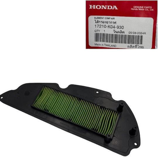 Genuine Honda Air Filter Forza 300 Honda 17210k04930