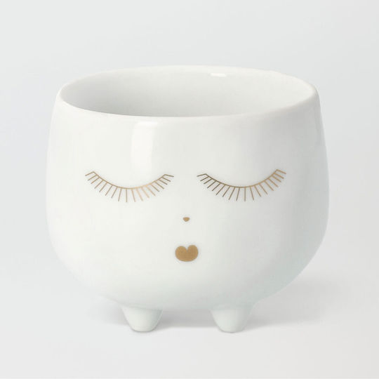 Raeder Porcelain White Cup Holder