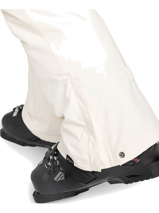 Roxy Snow Backyard ERJTP03277-TDQ0 Women's Trousers for Ski & Snowboard Beige