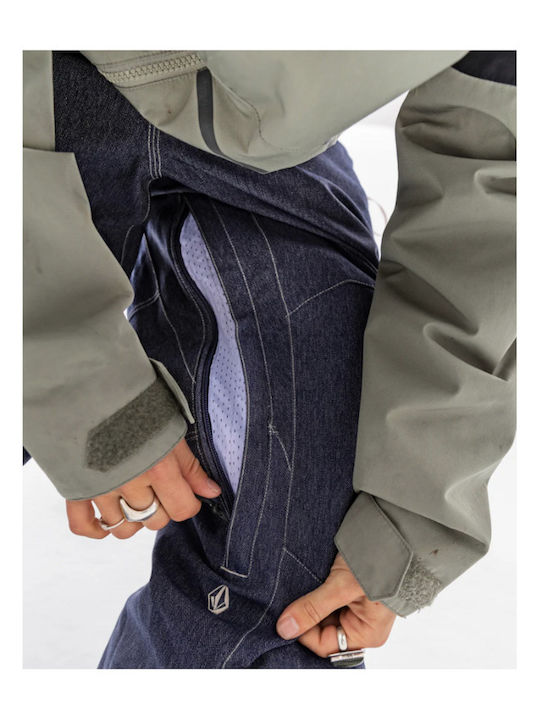 Volcom G1352510-DRD Pantaloni de schi și snowboard pentru bărbați Ski & Snowboard Albastru