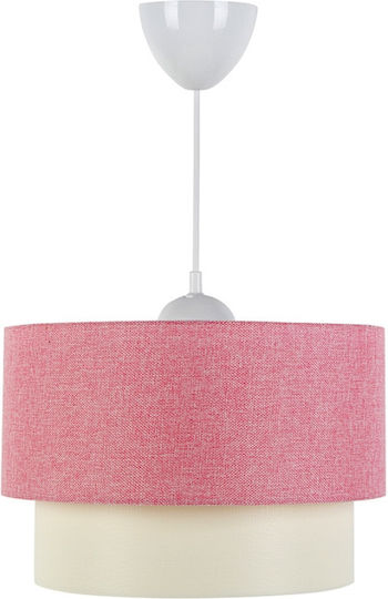 Megapap Whitehous Κρεμαστό Φωτιστικό Ροζ 30x20x55εκ. Megapap Whitehous Κρεμαστό Φωτιστικό Ροζ 30x20x55εκ.