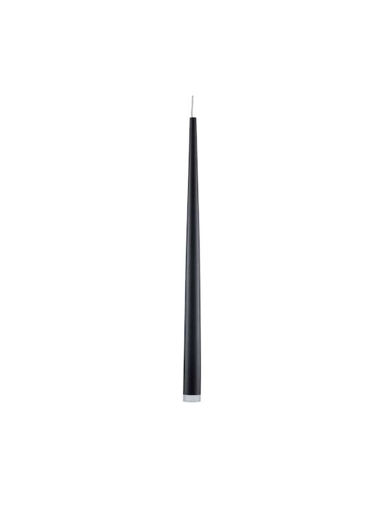 GloboStar Tears Lumini Suspendate Negru LED cu Lumină Bianco Reglabilă 51.5x51.5x51.5cm