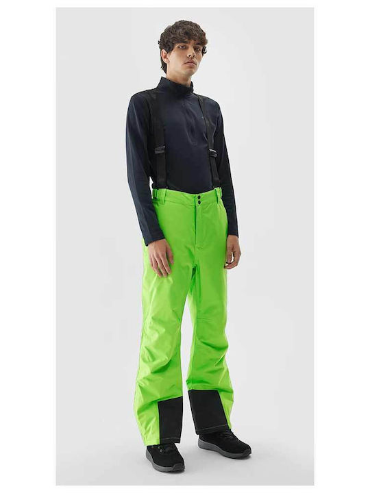 4F 4FAW23TFTRM361-41S Men's Trousers for Ski & Snowboard Green
