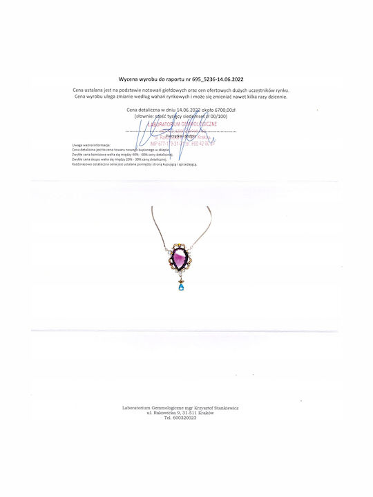Colier Natural Cu Ametist 35.34ct Frumos Certificat