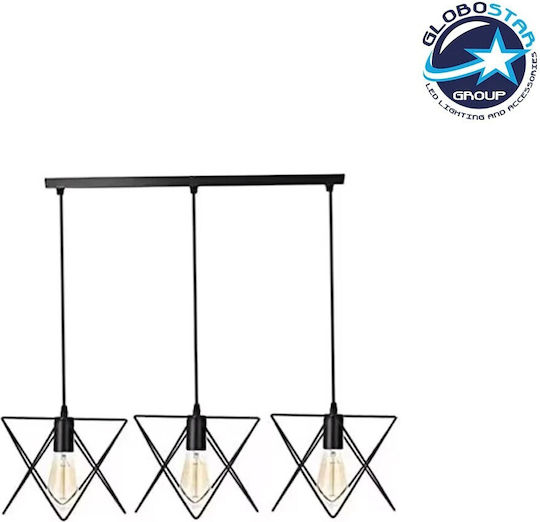 GloboStar Glind Κρεμαστό Φωτιστικό 55x25x70εκ. GloboStar Glind Κρεμαστό Φωτιστικό 55x25x70εκ.