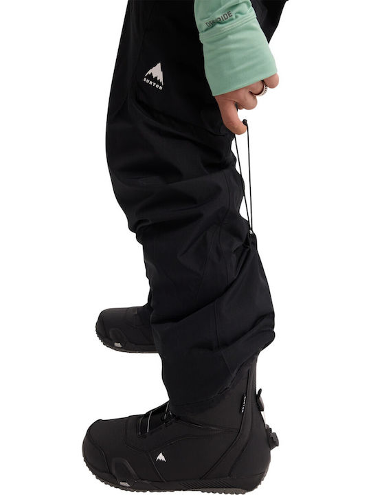 Burton Reserve 2l 3026110A04 Ανδρικό Παντελόνι Σκι & Snowboard Μαύρο