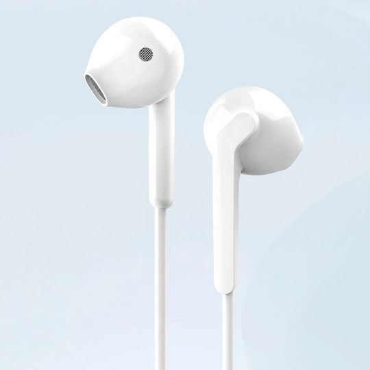 Dudao X3 In-ear Handsfree Earphones With 3.5mm Jack White