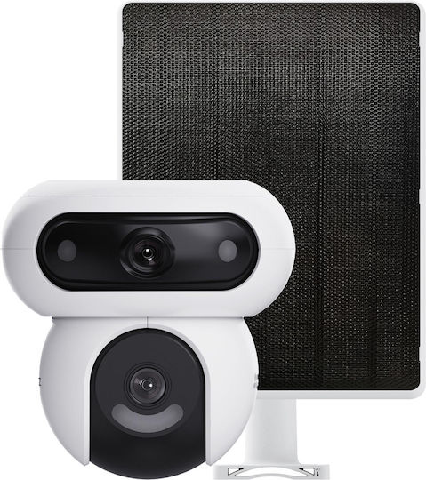 Ezviz HB90x IP Dual Κάμερα Παρακολούθησης Wi-Fi/4G 4+4MP Αδιάβροχη Μπαταρίας με Αμφίδρομη Επικοινωνία