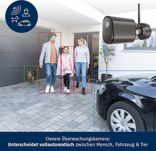 Abus PPIC54520B Überwachungskamera 4K Wasserdicht