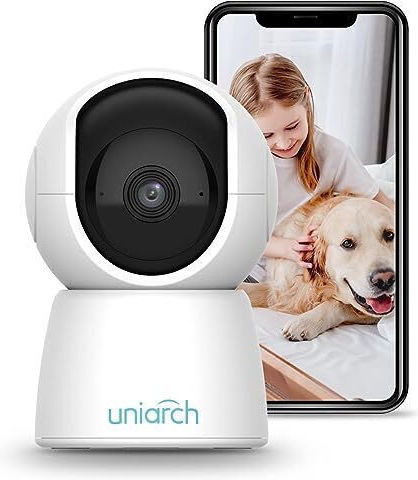 Uniarch Uho-S2 IP Κάμερα Παρακολούθησης Wi-Fi Full HD 1080p με Αμφίδρομη Επικοινωνία και Φακό 4mm