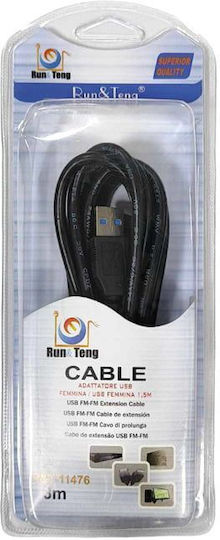 Run & Teng USB 2.0 Cable USB-A male - 3m 8701072550