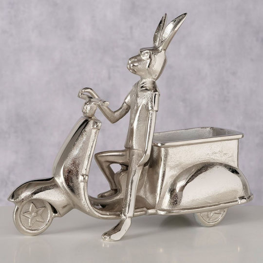 MSA Easter Rabbit Silver 31x25x10cm