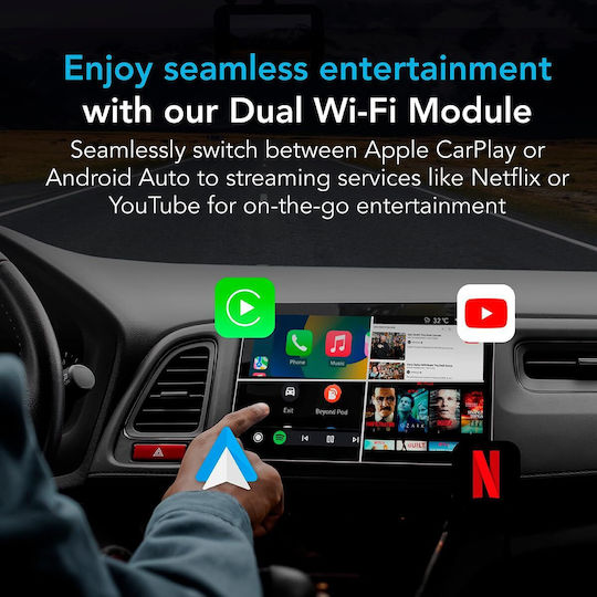 Car Carplay & Android Auto Adapter Autosky Ai Box Lite
