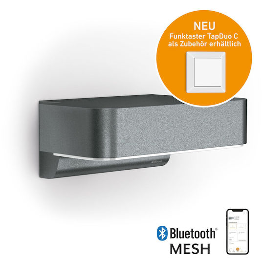 Steinel Wandmontierte Außen-Deckenleuchte LED IP44 10W mit Warmweiß Licht