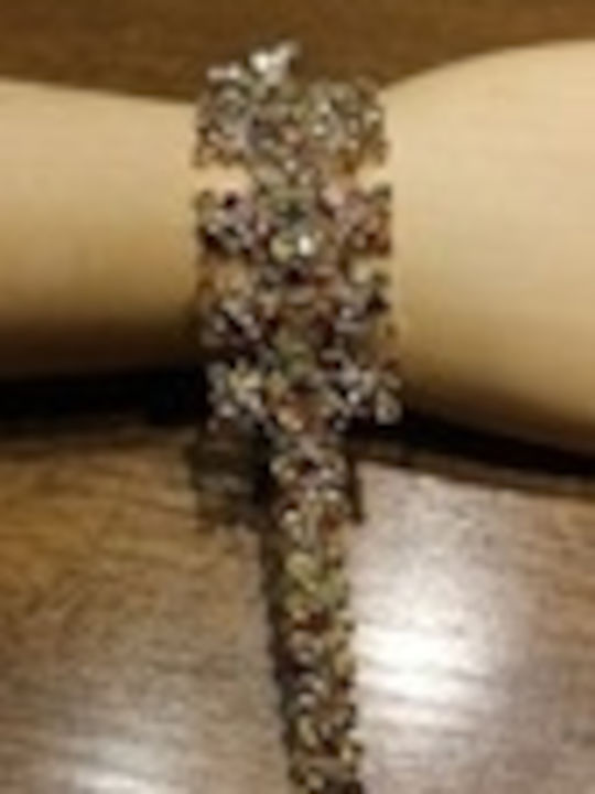 Silver Bracelet Natural Sapphires Certificate 1